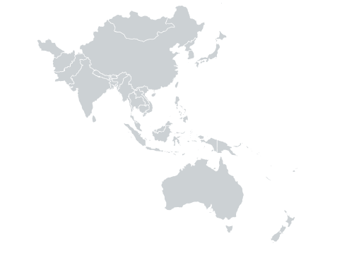 Asia Pacific Map Clip Art